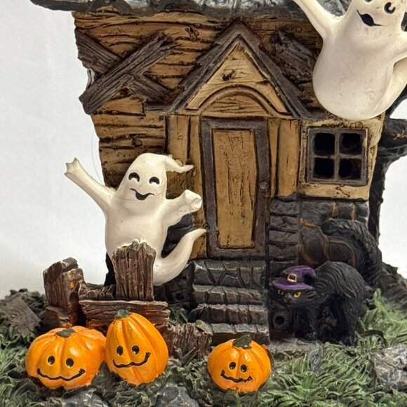 Yankee Candle Halloween Haunted House 2 Tealight Holder Tea Light Double Tart - Picture 2 of 8